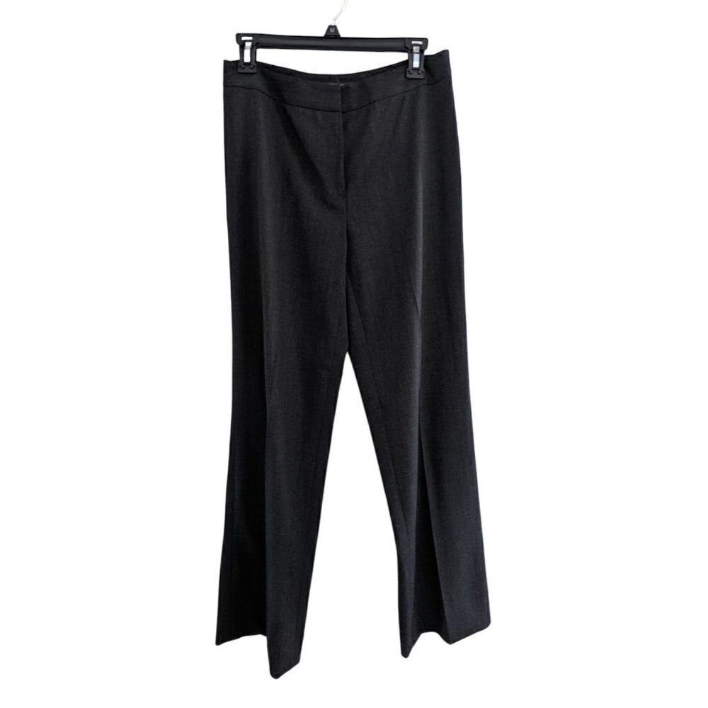 Lafayette 148 New York Charcoal Grey Relaxed Fit Dress Pants Size 6